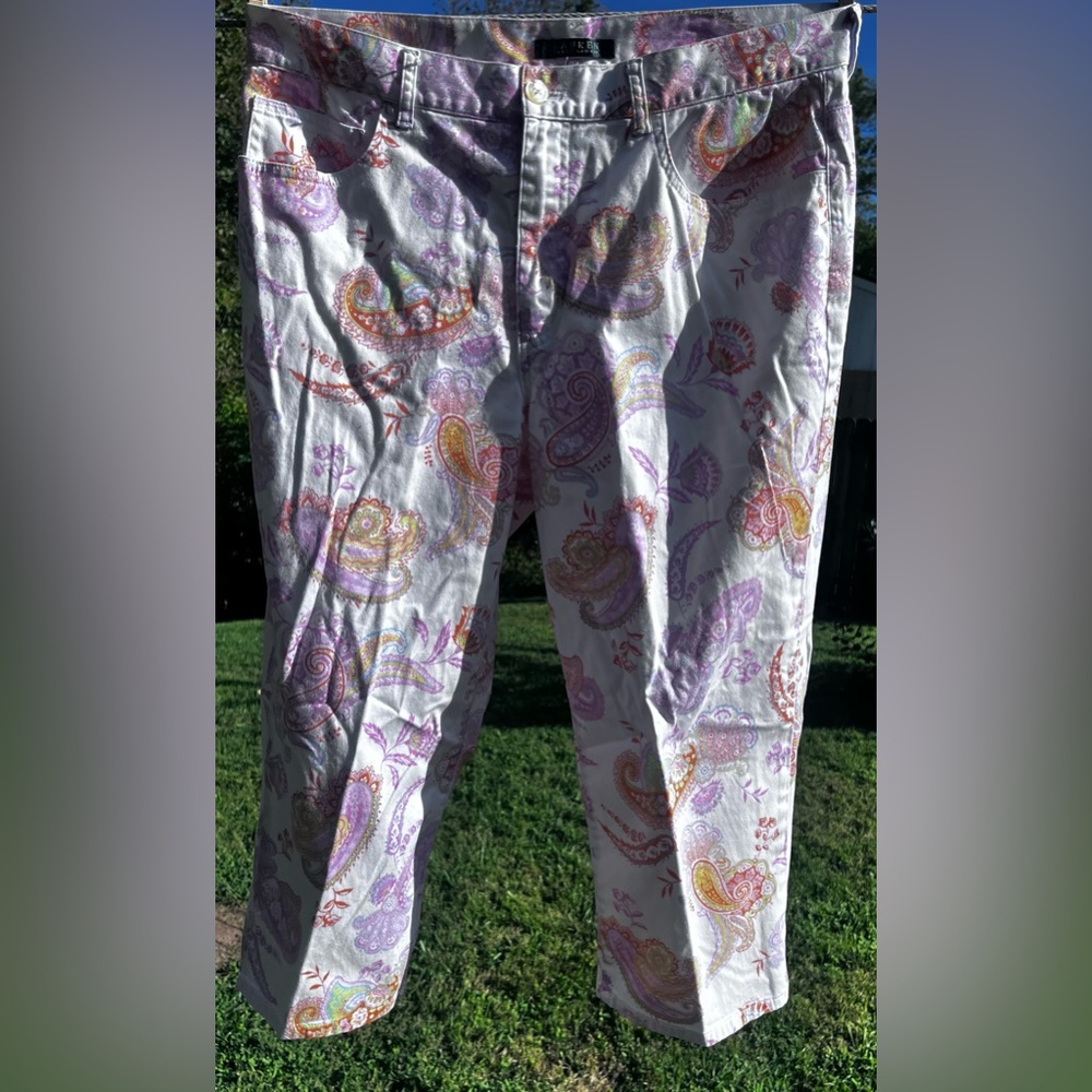 Ralph Lauren Multicolor Jean Capris